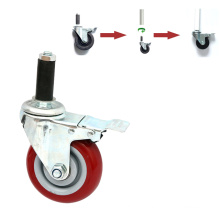 Discount hot selling 2-6inch movable and fixed industrial heavy duty swivel caster wheels